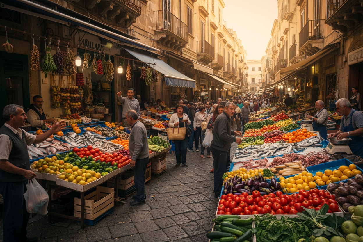 Mercati storici di Palermo: itinerario Street Food Tour tra tradizione e sapori autentici